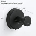 🪝 Stainless Steel Suction Cup Hooks – No-Drill Waterproof Wall Hooks