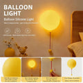 🎈✨ Cute Balloon Silicone Touch Night Light – Rechargeable LED Lamp
