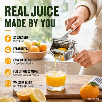 ⚡【Stainless Steel Juicer】— 50% OFF Flash Sale! Blend a “Vitamin Tornado” in 30 Seconds! 🍹🔥