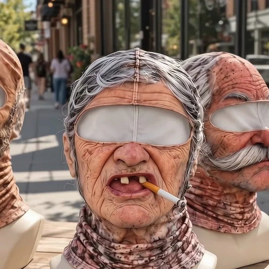Grandpa Face Ski Mask
