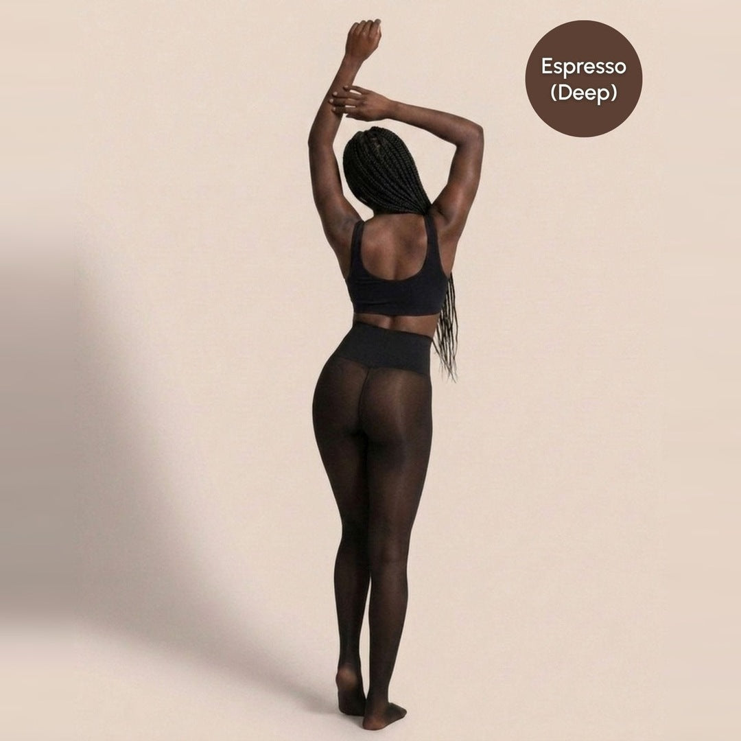 Vereuse™ Sheer Illusion Fleece-Lined Tights