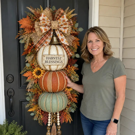 It makes our front door look so warm.