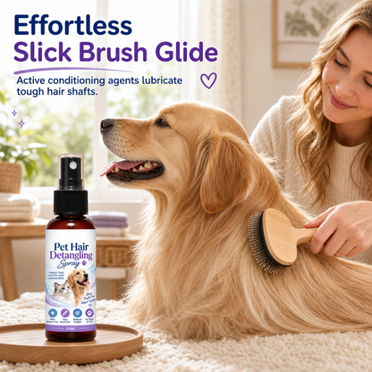 🐾Remove Mats & Shine Instantly! Pet Detangling Spray🐾