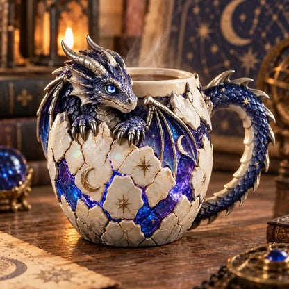 🐉 50% OFF Today – Dragonbound Realms™ 3D Sculpted Dragon Mug | 6 Fantasy Designs