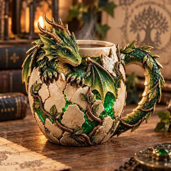 🐉 50% OFF Today – Dragonbound Realms™ 3D Sculpted Dragon Mug | 6 Fantasy Designs