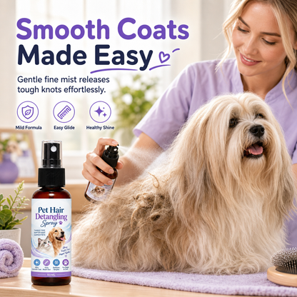 🐾Remove Mats & Shine Instantly! Pet Detangling Spray🐾
