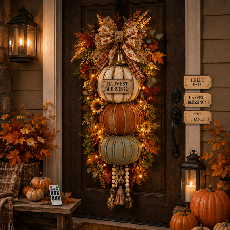 Stacked Pumpkin Design