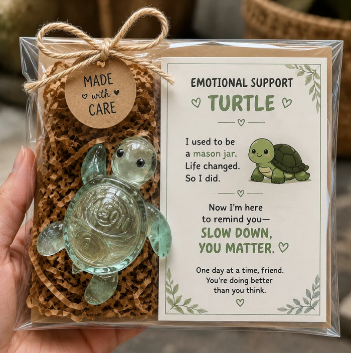 🐢 🐢 Original Recycled Glass Support Turtle