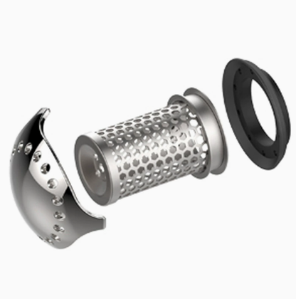 Revolutionary Bath Tub Drain Protector Hair Catcher/Strainer/Snare, Stainless Steel