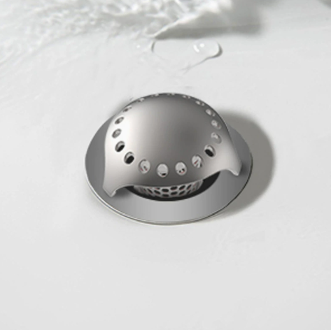 Revolutionary Bath Tub Drain Protector Hair Catcher/Strainer/Snare, Stainless Steel