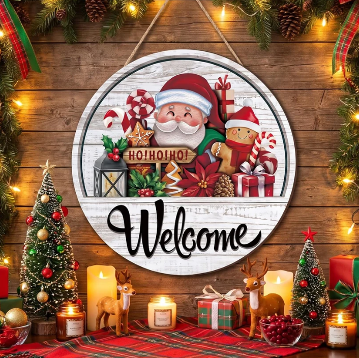 🌸 16Pcs Interchangeable Welcome Sign for Beautiful Front Door Decor ✨