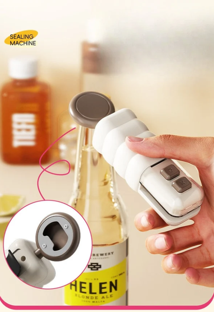 ⏰Last day Promotion 🔥-🥨✨ Multifunctional Sealing Machine and Bottle Opener