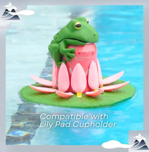 🐸 Frog Can Lid Reusable Leakproof