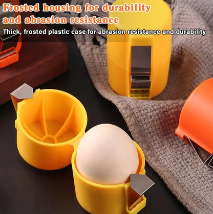 ✨Quick Egg Cracker Tool – Fast Clean Egg Opener for Kitchen Baking