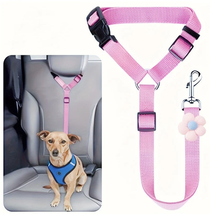 2-in-1 Dog Car Seat Belt &   Walking Leash