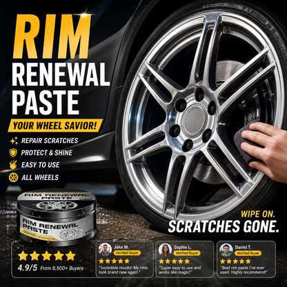 🔥 Last Day 50% OFF✨-✨All-in-One Wheel Care Paste for a Cleaner, Smoother-Looking Finish🚗