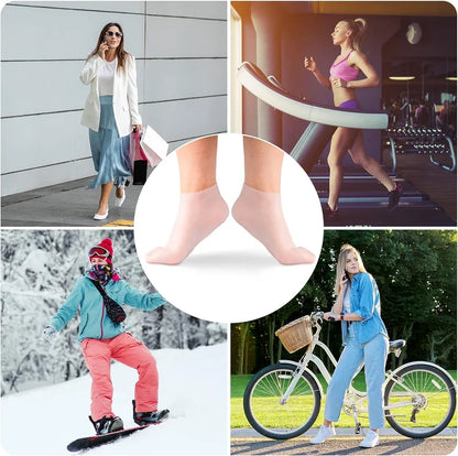 Chaussettes Hydratantes en Silicone – Le Spa de vos pieds au quotidien