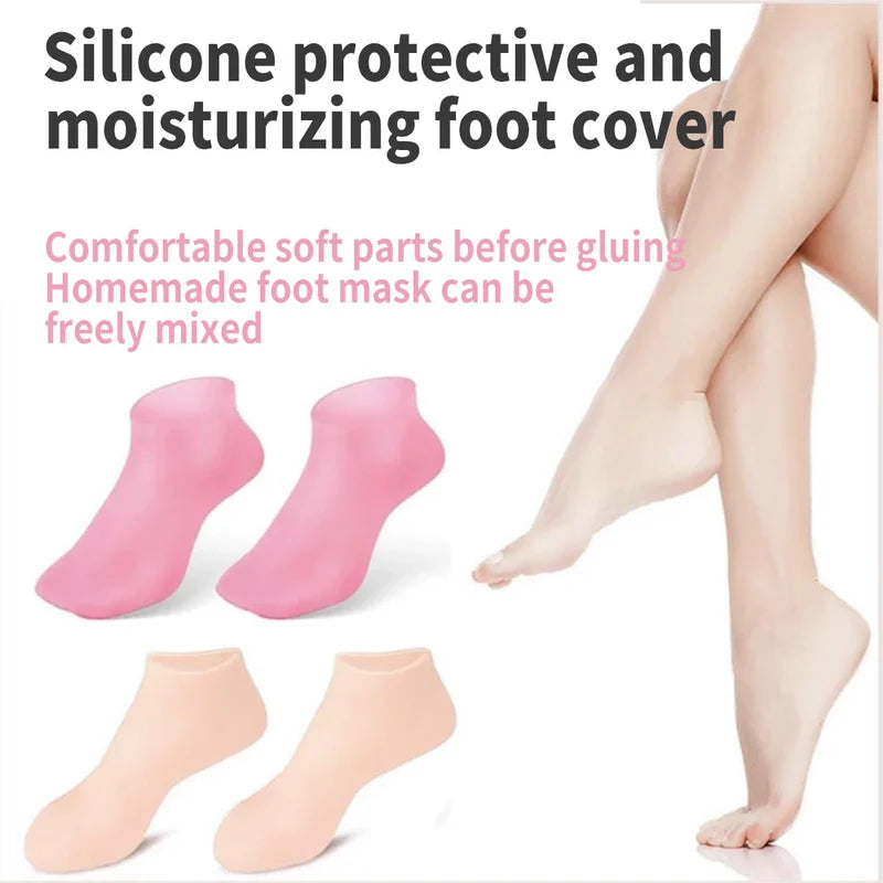 Chaussettes Hydratantes en Silicone – Le Spa de vos pieds au quotidien