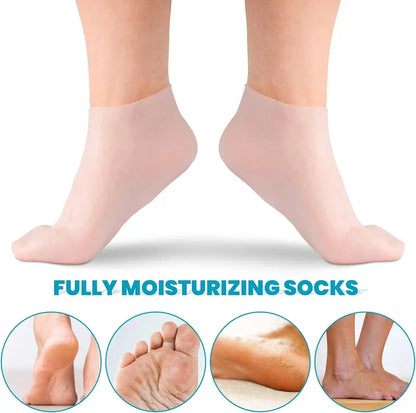 Chaussettes Hydratantes en Silicone – Le Spa de vos pieds au quotidien