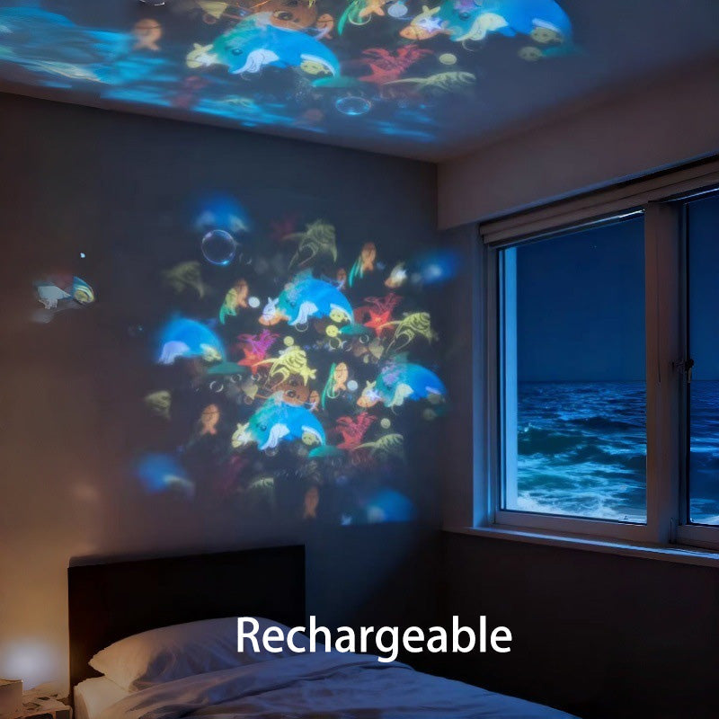 🏠 Holiday Celebration 50% OFF ✨-🌌Rotating LED Projector with Dynamic Lighting Effect 💫