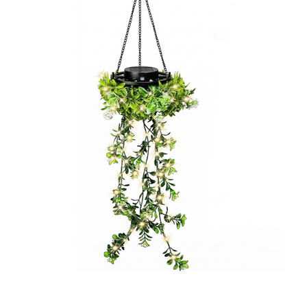 ☀️  Last Day 50% OFF✨-🌿Solar Ivy Lights with Waterproof Design & 8 Modes for Magical Garden💡