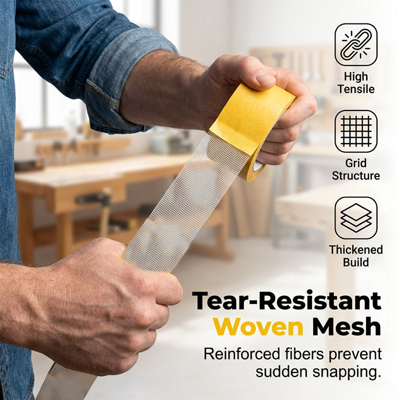 🔥 High-Tack Mesh Tape — Secure Mounting Made Fast, Easy & Effortless