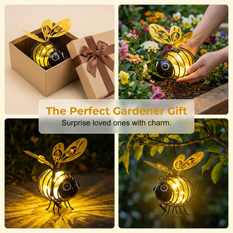 ⏰🔥50K+ SOLD! Solar-powered hanging bee lamp🌞🌜
