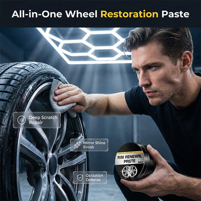 🔥 Last Day 50% OFF✨-✨All-in-One Wheel Care Paste for a Cleaner, Smoother-Looking Finish🚗