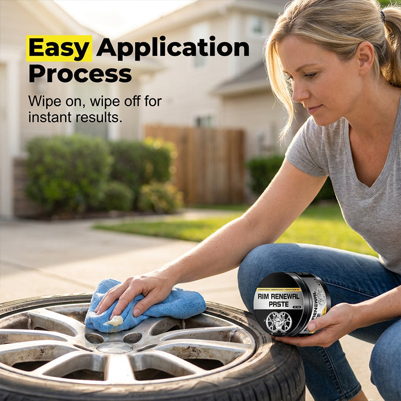 🔥 Last Day 50% OFF✨-✨All-in-One Wheel Care Paste for a Cleaner, Smoother-Looking Finish🚗