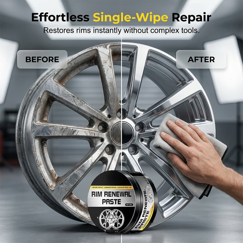 🔥 Last Day 50% OFF✨-✨All-in-One Wheel Care Paste for a Cleaner, Smoother-Looking Finish🚗