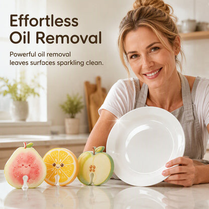 🔥 Last Day 50% OFF✨-🍓 Cute Fruit-Shaped Dishwashing Sponge for Easy, Scratch-Free Kitchen Cleaning ✨