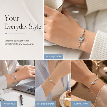 🪐 Last Day 50% OFF✨-Shine Bright with This Dainty Glowing Star Bracelet 💖