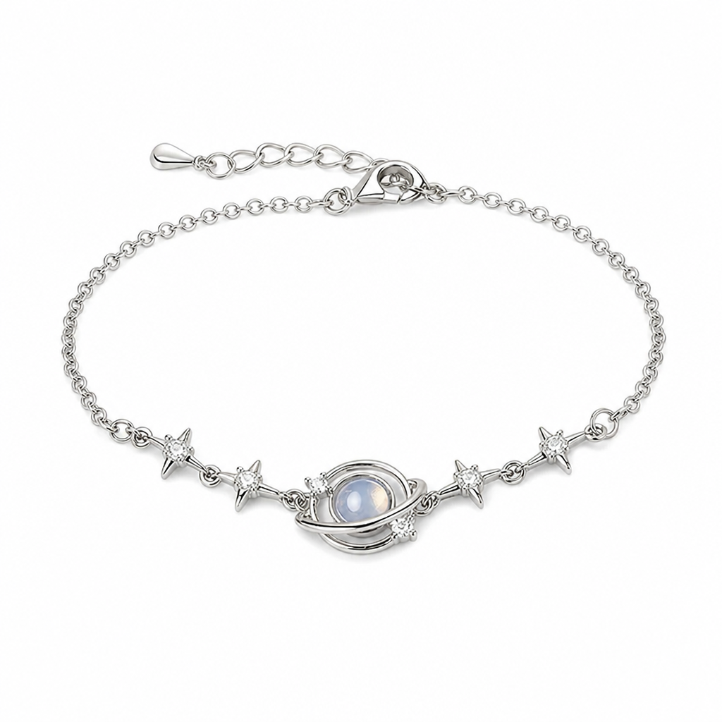 🪐 Last Day 50% OFF✨-Shine Bright with This Dainty Glowing Star Bracelet 💖