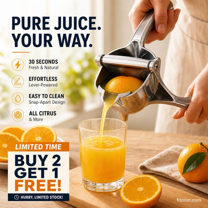 ⚡【Stainless Steel Juicer】— 50% OFF Flash Sale! Blend a “Vitamin Tornado” in 30 Seconds! 🍹🔥