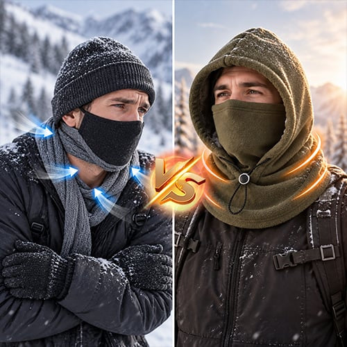 🧤 Last Day 50% OFF✨-❄️3-in-1 Winter Hood for Cozy Cold-Weather Comfort🧣
