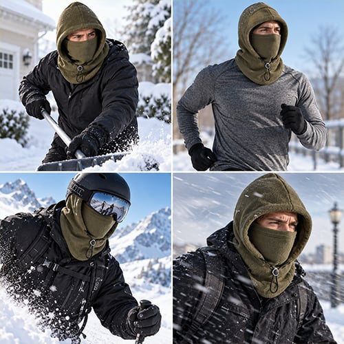 🧤 Last Day 50% OFF✨-❄️3-in-1 Winter Hood for Cozy Cold-Weather Comfort🧣