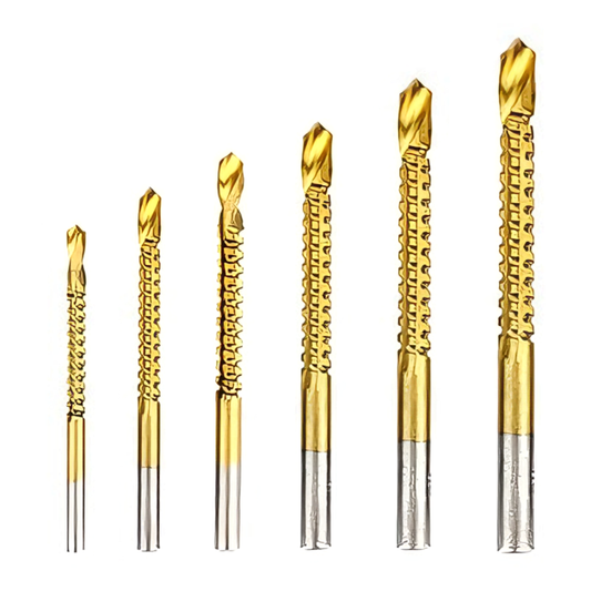 Twist Drill Bit Set Power Tool Accessories(6 Pcs )🔥